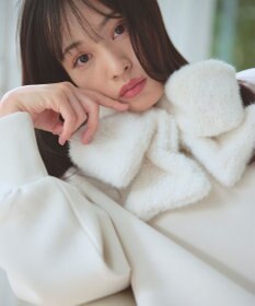 Feroux バックリボンダンボール ワンピース