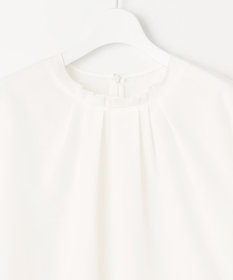 自由区 【XSサイズ～/洗える】シルクコットンブロードⅡ プルオーバーブラウス