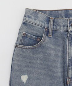 WEGO ダメージフレアデニムパンツ