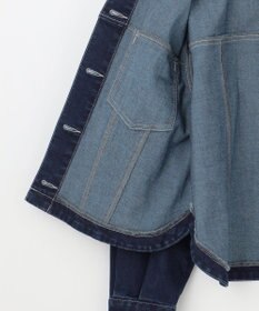 ANY SIS 【洗える】ストレッチライトデニム ジャケット