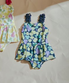 ANY KIDS フルーツプリント ワンピース水着