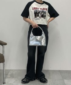 WEGO ラグラングラフィックショートT