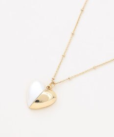 組曲 ハーフパールハート ネックレス