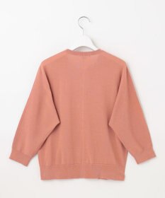 J.PRESS LADIES 【洗える・抗菌防臭】コットンアセテート ドルマン カーディガン