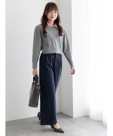 Te chichi コンパクトクルーネックニット【AOYAMA FASHION ASSOCIATION × Te chichi】