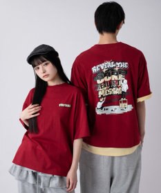 WEGO 【ユニセックス着用ITEM/XSSMLXLサイズ展開】アソートグラフィックBIG　T（SS）