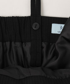 組曲 L 【肩ひも調整可】ドビーピケ キャミワンピース