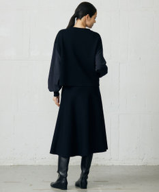 自由区 S 【カタログ掲載】ウールミラノニットフレア スカート