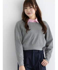 Te chichi コンパクトクルーネックニット【AOYAMA FASHION ASSOCIATION × Te chichi】