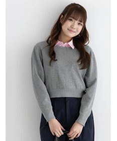 Te chichi コンパクトクルーネックニット【AOYAMA FASHION ASSOCIATION × Te chichi】