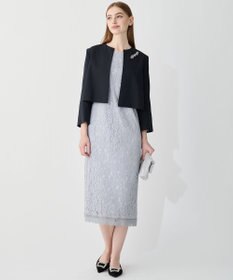 23区 L 【APPLAUDIR】モールフラワーレース ドレス