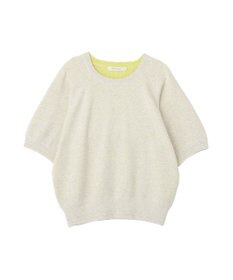 AMERICAN HOLIC バイカラースウェットライクニット