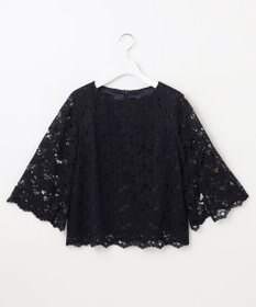 自由区 【セットアップ対応・洗える・XSサイズあり】レースコンビ ブラウス