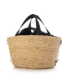 UNBILLION カカトゥ kakatoo / ラフィアブレードリボンバッグ カゴバッグ