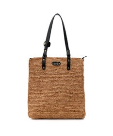 IBIZA ラフィア　セミショルダーバッグ