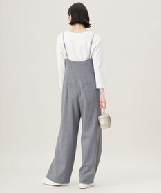 自由区 【洗える】ウォッシャブルウールサキソニー コンビネゾン