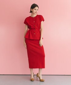 GRACE CONTINENTAL トリアセペンシルラインスカート