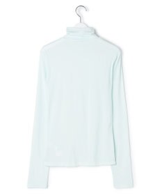 ICB 【洗える】 パウダリーチュール ハイネックトップス