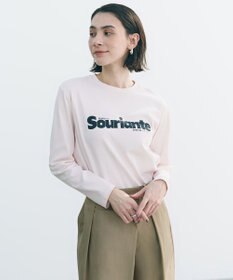 UNFILO コットンスムース グラフィックＴ ピンク