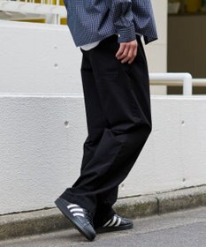 WEGO 【ユニセックス着用ITEM/XSSMLサイズ展開/ウエストゴム】ユルフィットコットンイージーパンツ