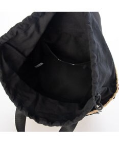 UNBILLION カカトゥ kakatoo / ラフィアブレードリボンバッグ カゴバッグ