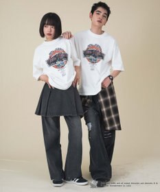 WEGO 【新柄追加/ユニセックス着用アイテム/SMLサイズ展開】TOMandJERRYグラフィックT（S）