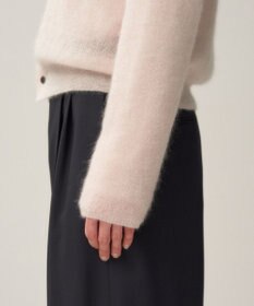 ATON SUPER KID MOHAIR | ポロカーディガン