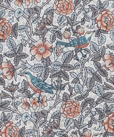 JOSEPH ABBOUD 【洗える】リバティプリント シャツ