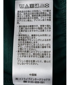 earth music&ecology バックロゴティアードワンピース