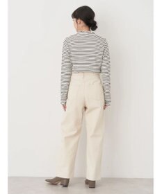 earth music&ecology チェーンリブハイネックプルオーバー