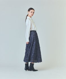 GRACE CONTINENTAL テープ刺繍レーススカート