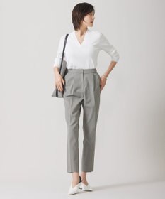 ICB 【WEB限定カラーあり・洗える】 シンセティックフルニードル Vネックプルオーバー