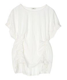 earth music&ecology ドロストギャザードッキングＴシャツ