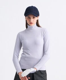 23区GOLF 【WOMEN】グランサーモリブハイネックニット スカイブルー系