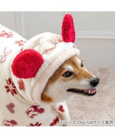 PET PARADISE ディズニー ミッキーマウス 着る毛布 《ニット柄》 中型犬