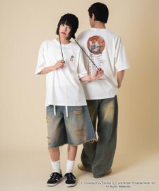 WEGO 【新柄追加/E.T/ユニセックス着用ITEM/SMLサイズ展開】E．T．グラフィックT（S）