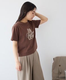 CRAFT STANDARD BOUTIQUE フロッキープリントＴシャツ