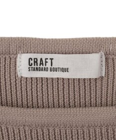 CRAFT STANDARD BOUTIQUE ＜セレモニー／ハレの日＞スポンディッシュニットワンピース