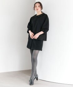 #Newans 【セットアップ可能】裏地キュロットツイードスカート