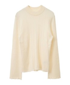 earth music&ecology ナローケーブルプルオーバー