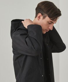 GOTAIRIKU 【仕事で着用可】ラスタードビー フーデッドブルゾン_地柄(24/25年モデル)