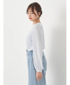 earth music&ecology パールポイントプルオーバー