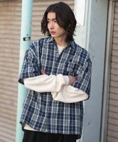 WEGO 【ユニセックス着用ITEM】アンサンブルチェックシャツ（LS）