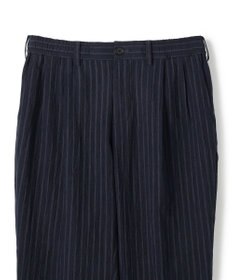 JOSEPH HOMME 【新素材】エアリッジストレッチ ドロスト付タック入りテーパードパンツ / PEGG TUCK