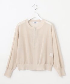 J.PRESS LADIES 【洗える】SHEER LIGHT ニット ブルゾン