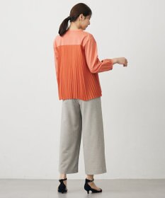 J.PRESS LADIES コンパクトトリコット バックプリーツ カットソー