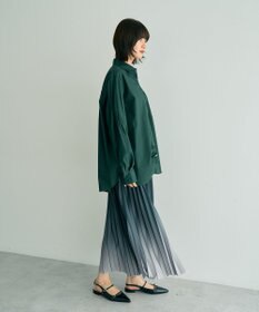 YECCA VECCA ドロストデザインギャザーシャツ