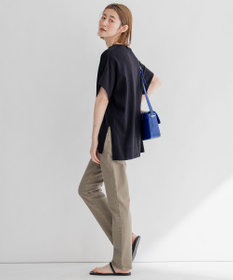 23区 【洗える】コットンアセテート プルオーバー ニット