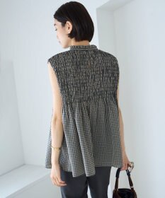 UNFILO 【WEB限定】シアーシャーリングブラウス