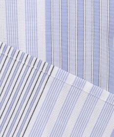 J.PRESS YORK STREET 【WOMEN】キャップスリーブ マルチストライプブラウス